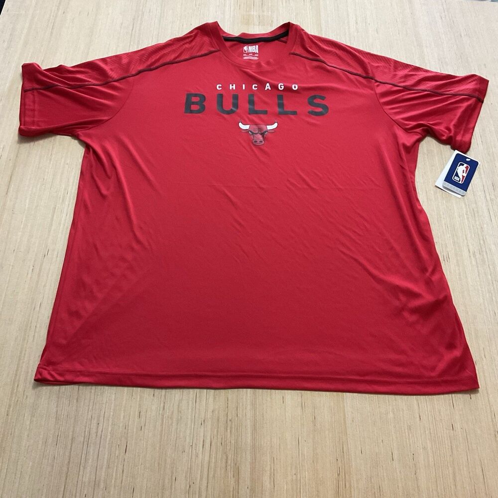 NBA Chicago Bulls Jersey Size 3XL Short Sleeve Red Polyester Brand New